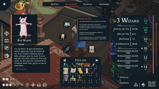 Esoteric Ebb French translation — Quest journal